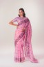 Floral Embroidered Cotton Sari